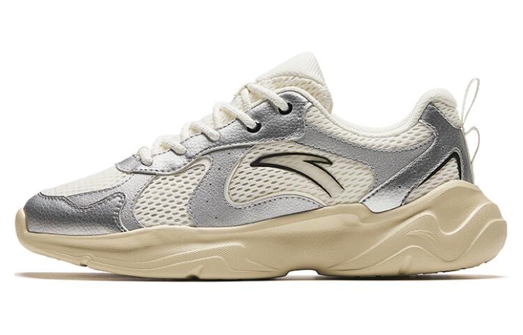 

Кроссовки ANTA Lifestyle Shoes Women's Low-top White Gray Silver, белый