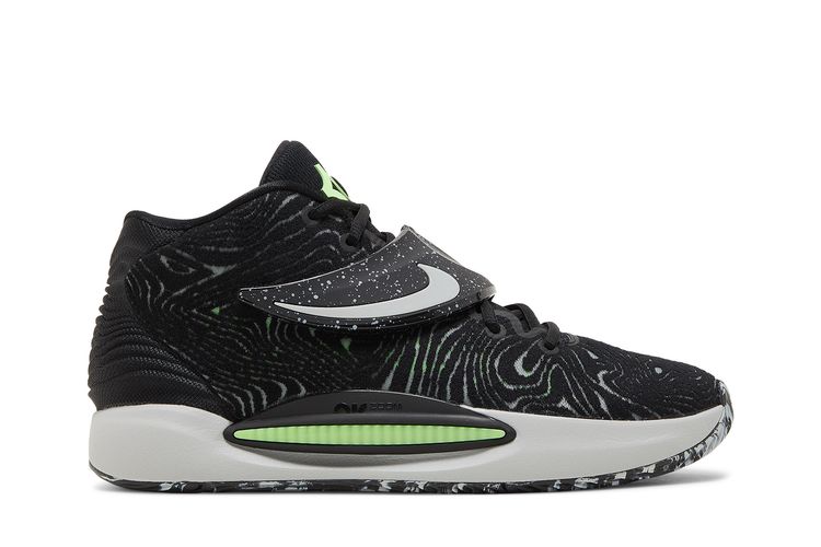 

Кроссовки KD 14 EP 'Black Lime Glow', черный