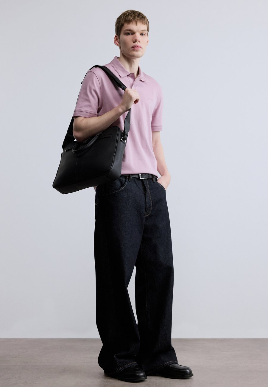 Поло BOSS Polo shirt, Light Pastel Purple/Light Pink — фото 2
