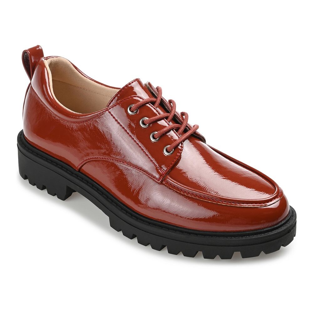 Женские оксфорды из пеноматериала Journee Collection Tru Comfort Zina, цвет Brick