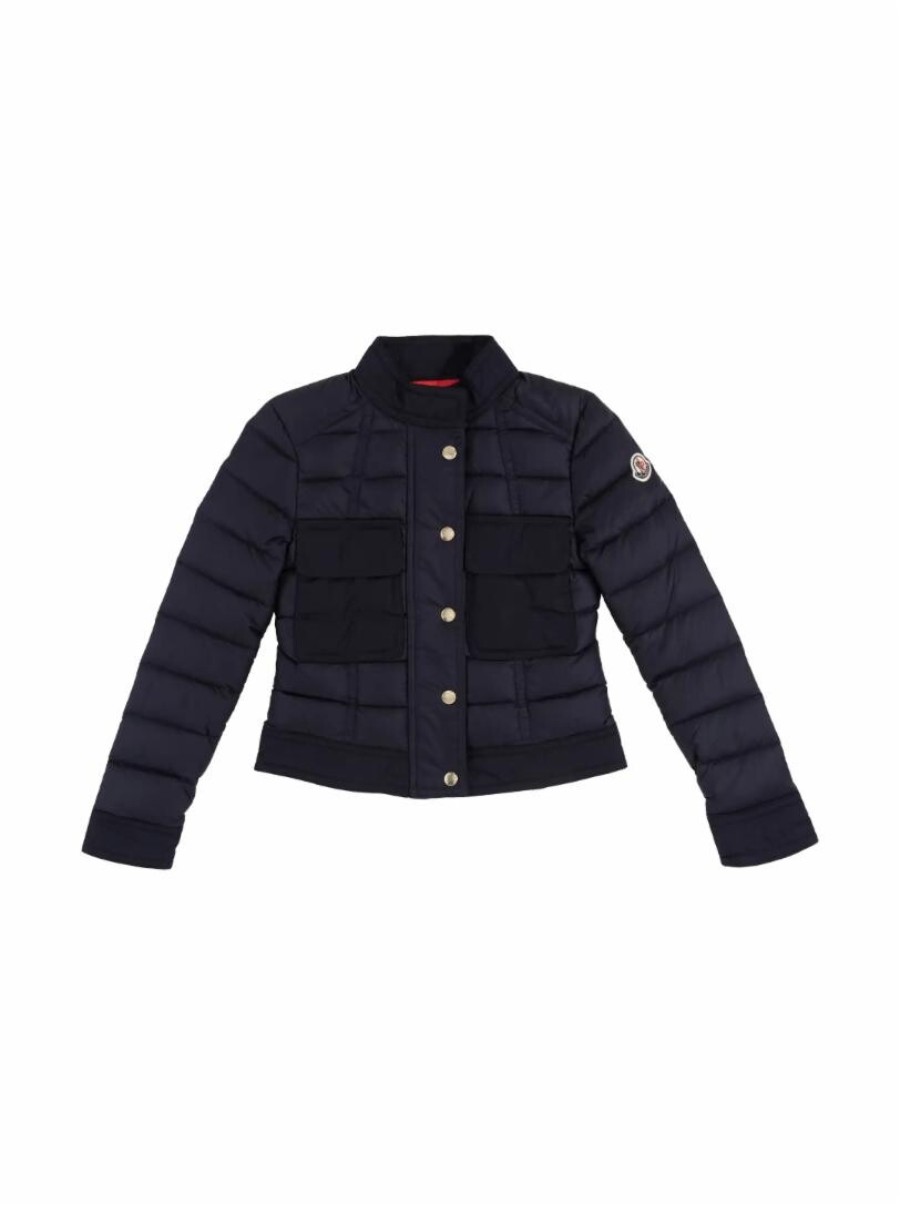 

Стеганая куртка Moncler, тёмно-синий