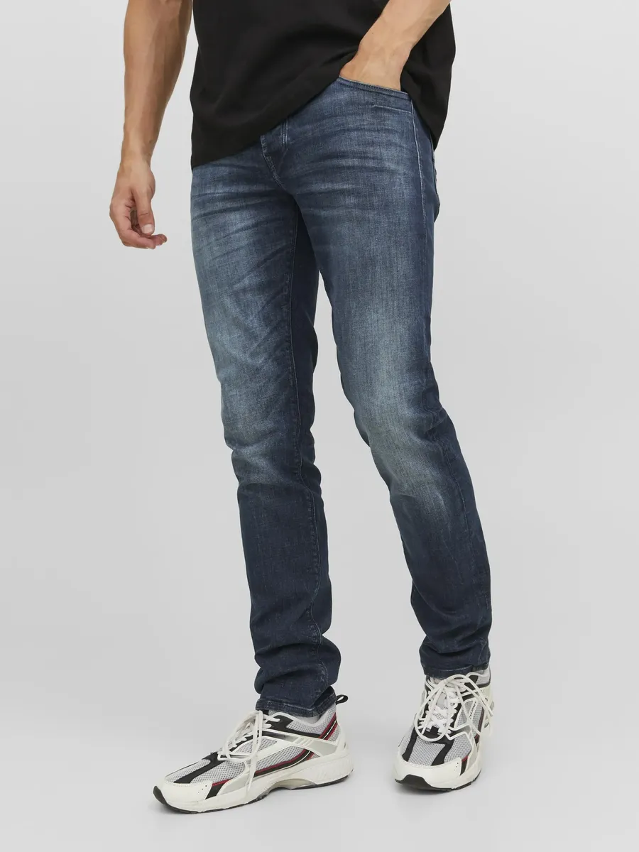 

Джинсы узкого кроя Jack & Jones "JJITIM JJSOLAR JOS 245 SN", синий