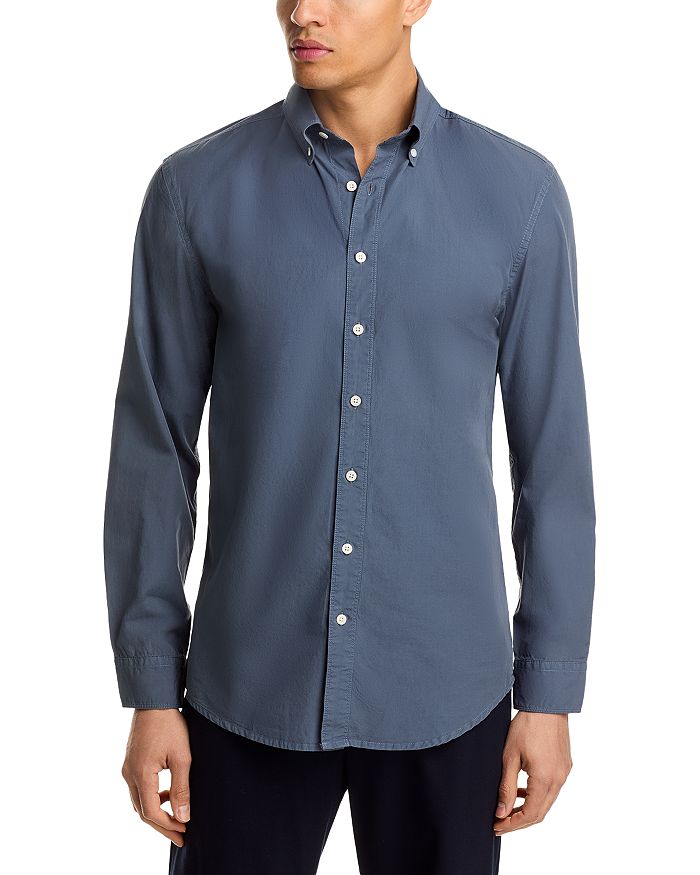 

Классическая хлопковая спортивная рубашка – эксклюзивная The Men's Store at Bloomingdale's, синий