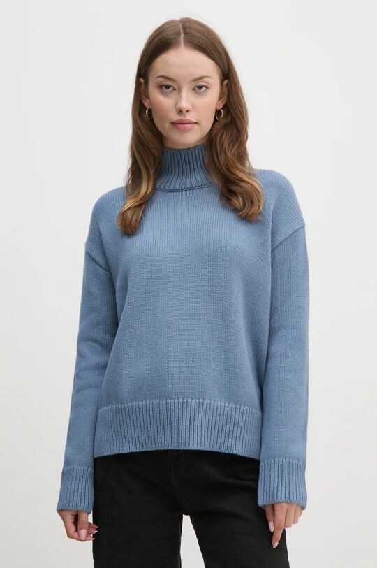 

Свитер из смесовой шерсти Calvin Klein, синий