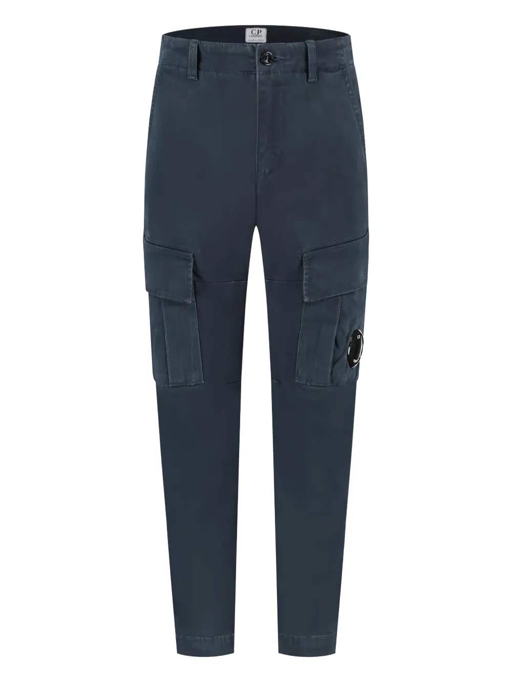 

Брюки с накладными карманами C.P. Company Kids, синий