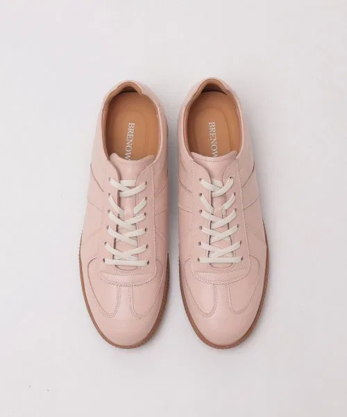 Мужские кроссовки из натуральной кожи BRENOWELT Ultra Pink — фото 4