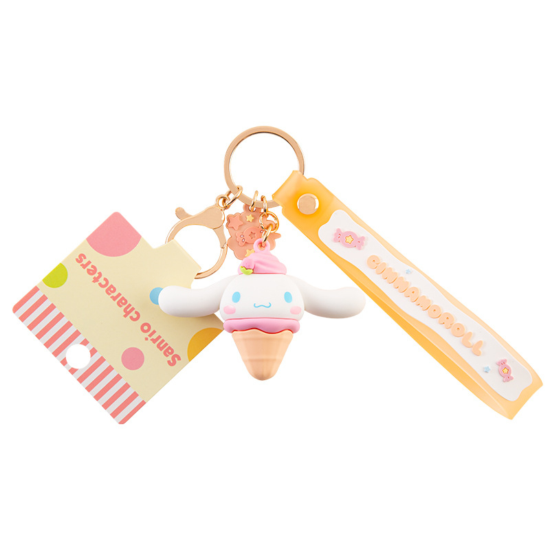 

Sanrio Брелок Hello Kitty Kuroimi из мягкого ПВХ, Cinnamoroll
