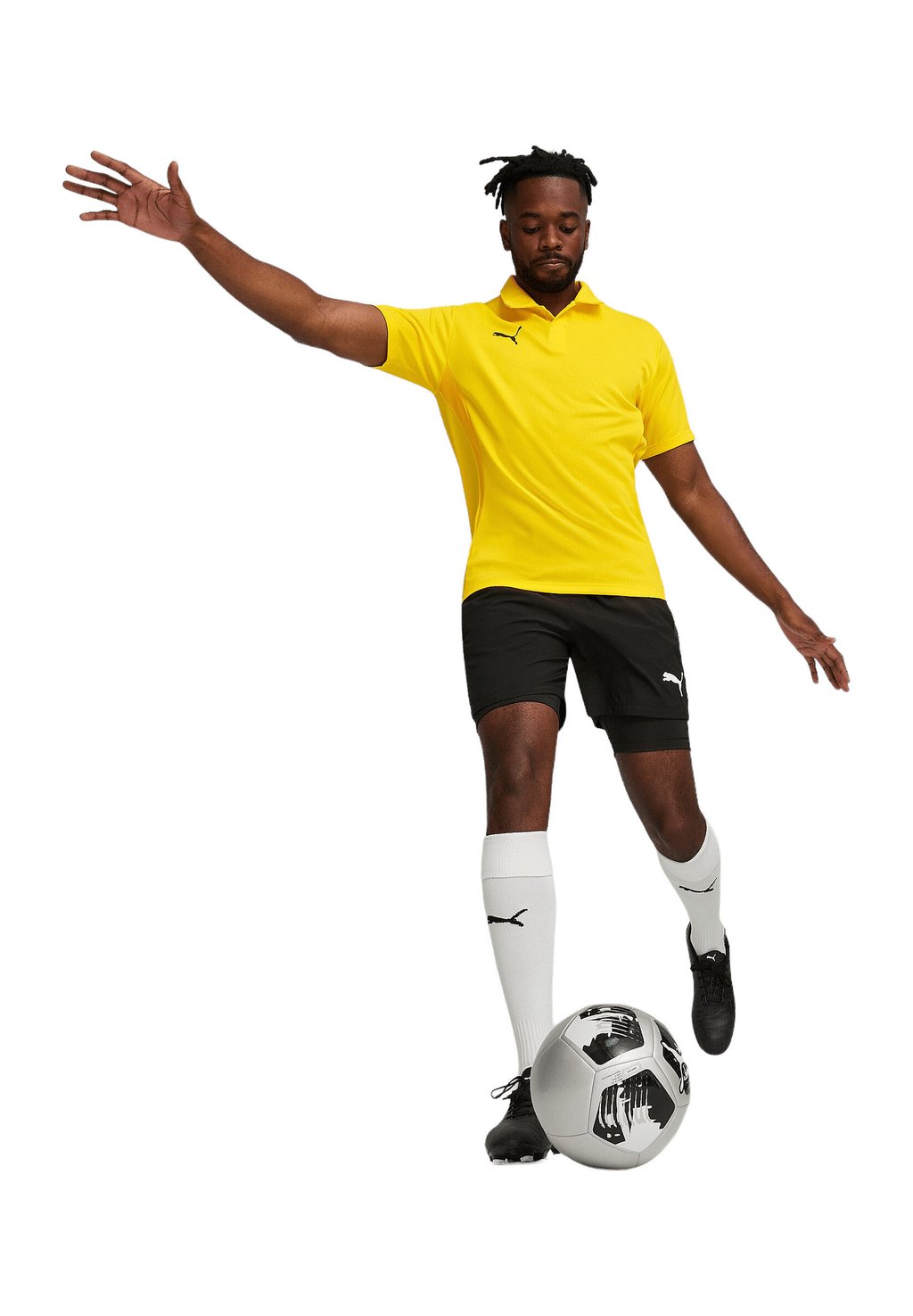 

Рубашка поло TEAMGOAL Puma, желтый