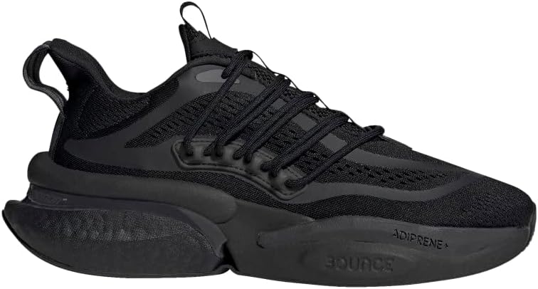 Мужские кроссовки для бега Adidas Alphaboost Knit Performance, черный/серый — фото 2