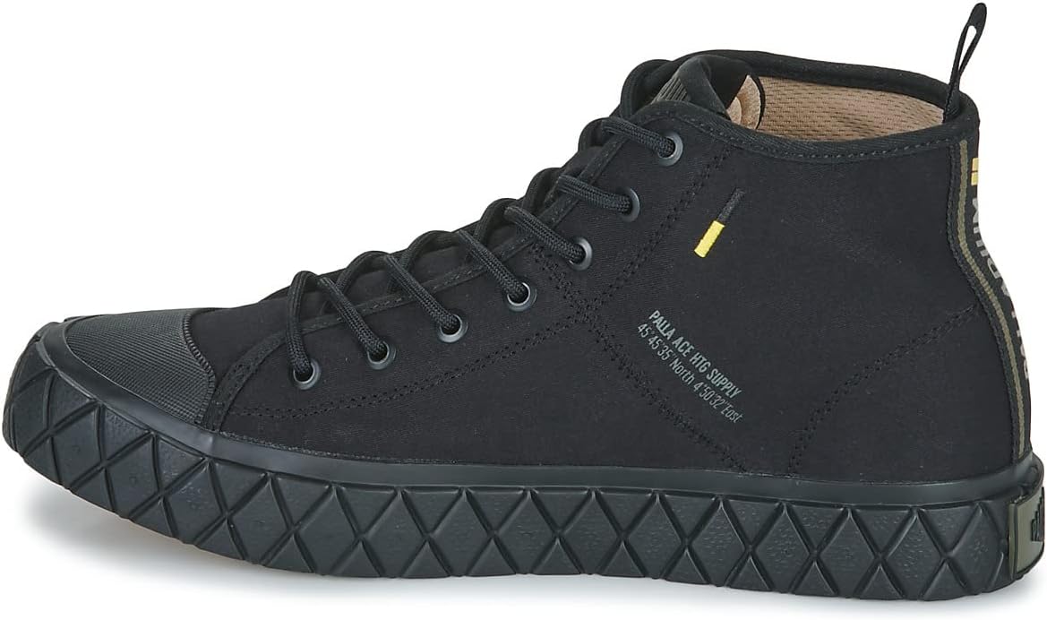 Модные кроссовки Palladium для мужчин и женщин, черный — фото 4