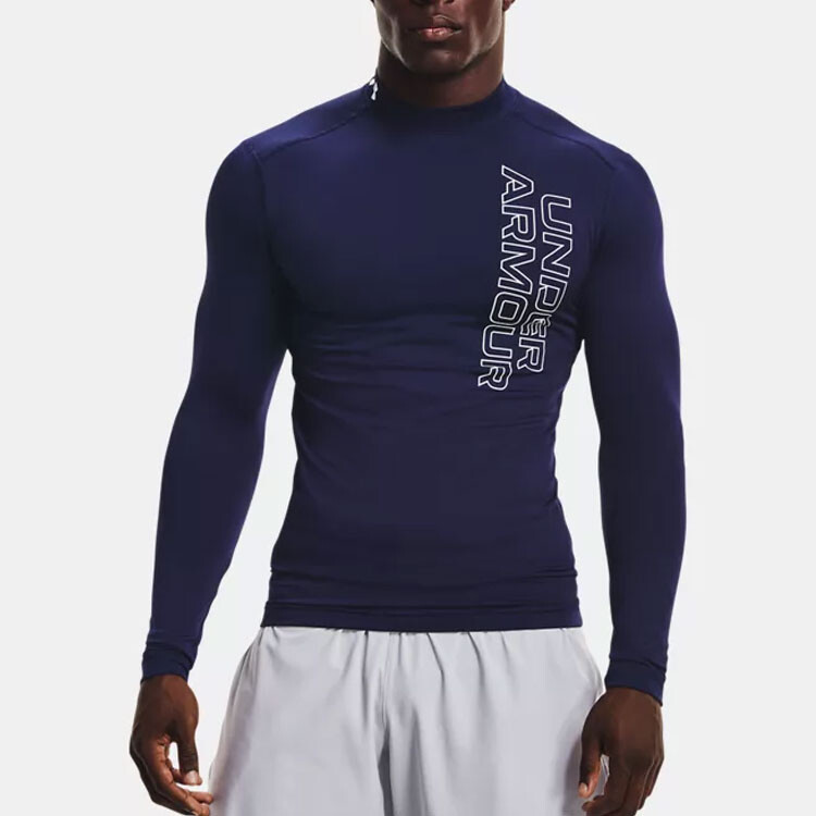 Фитнес Одежда Мужская Темно-Синяя Under Armour, темно-синий — фото 4