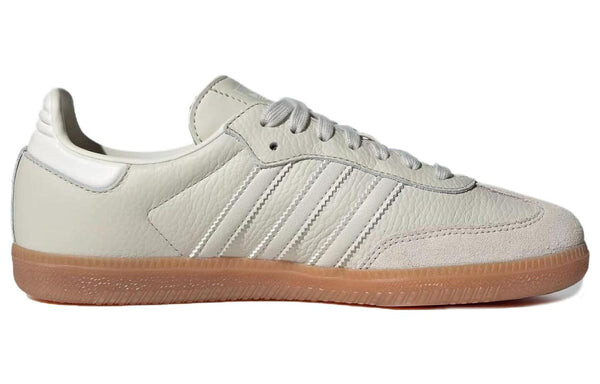 Кроссовки (WMNS) adidas originals Samba OG 'Aluminium Gum', цвет aluminium / chalk white / wonder beige — фото 2
