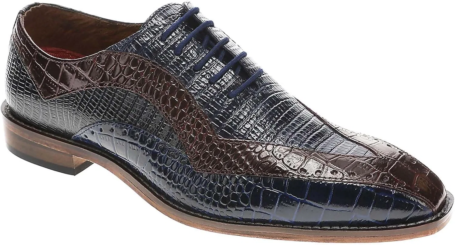 Мужские оксфорды Stacy Adams Tallero на шнуровке, Dark Blue Multi