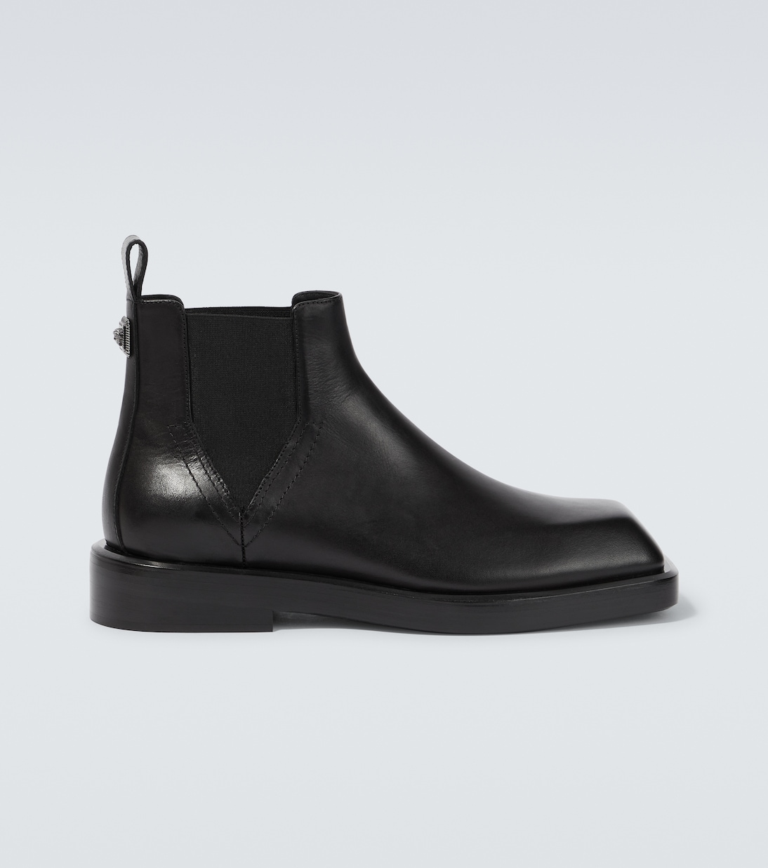 

Кожаные ботинки челси Versace, Nero-Rutenio
