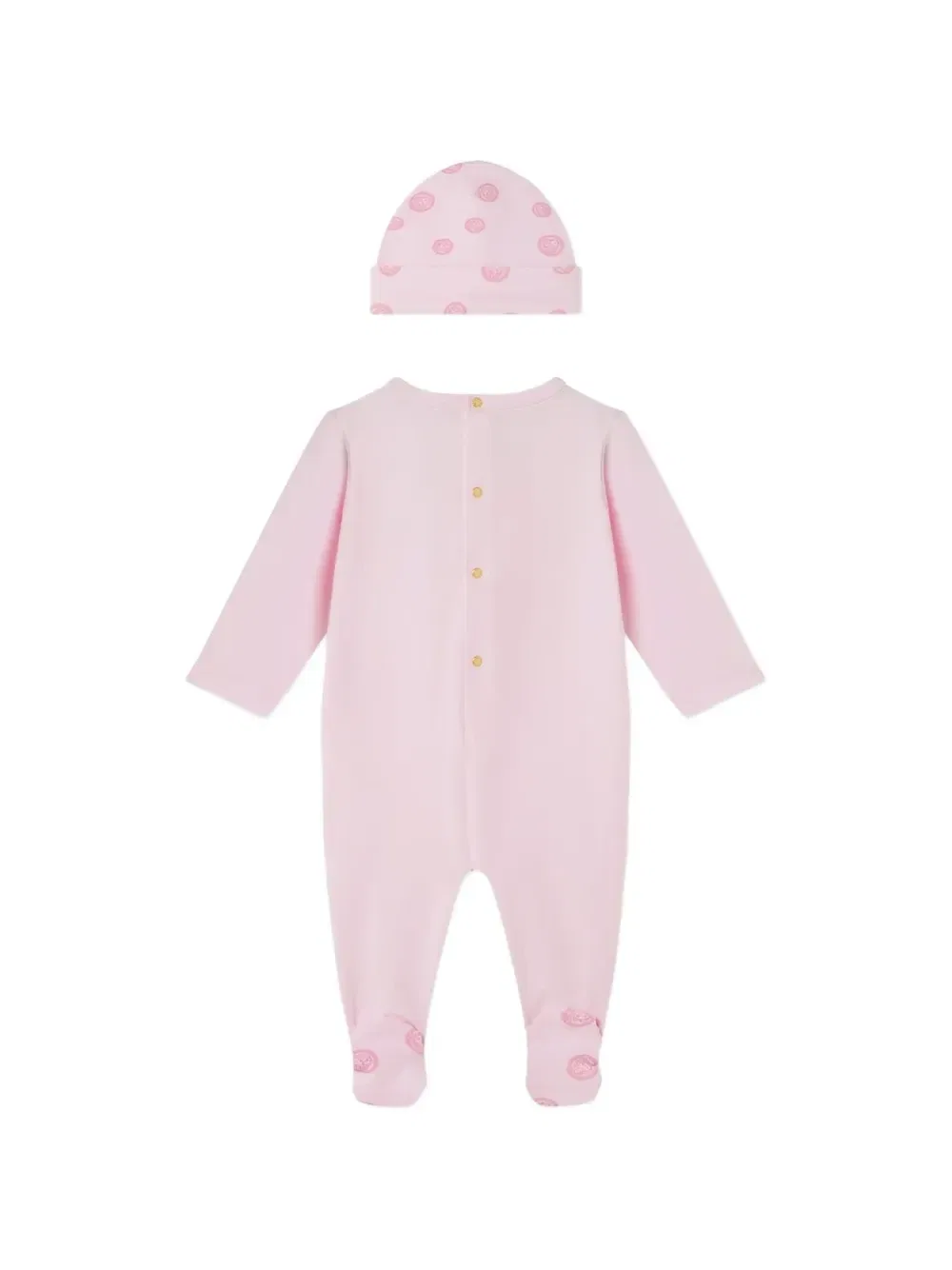 Пижама Medusa Dots Versace Kids, розовый — фото 2