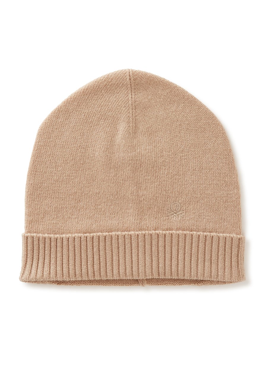 

Шапка United Colors of Benetton Beanie, Beige