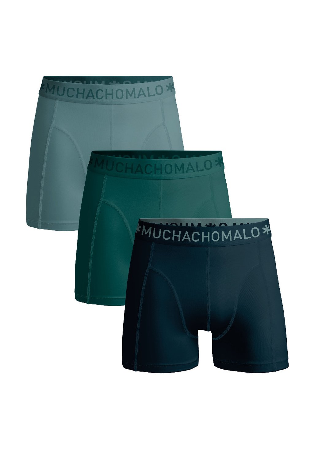 

Брюки 3-PACK SOLID MUCHACHOMALO, зеленый