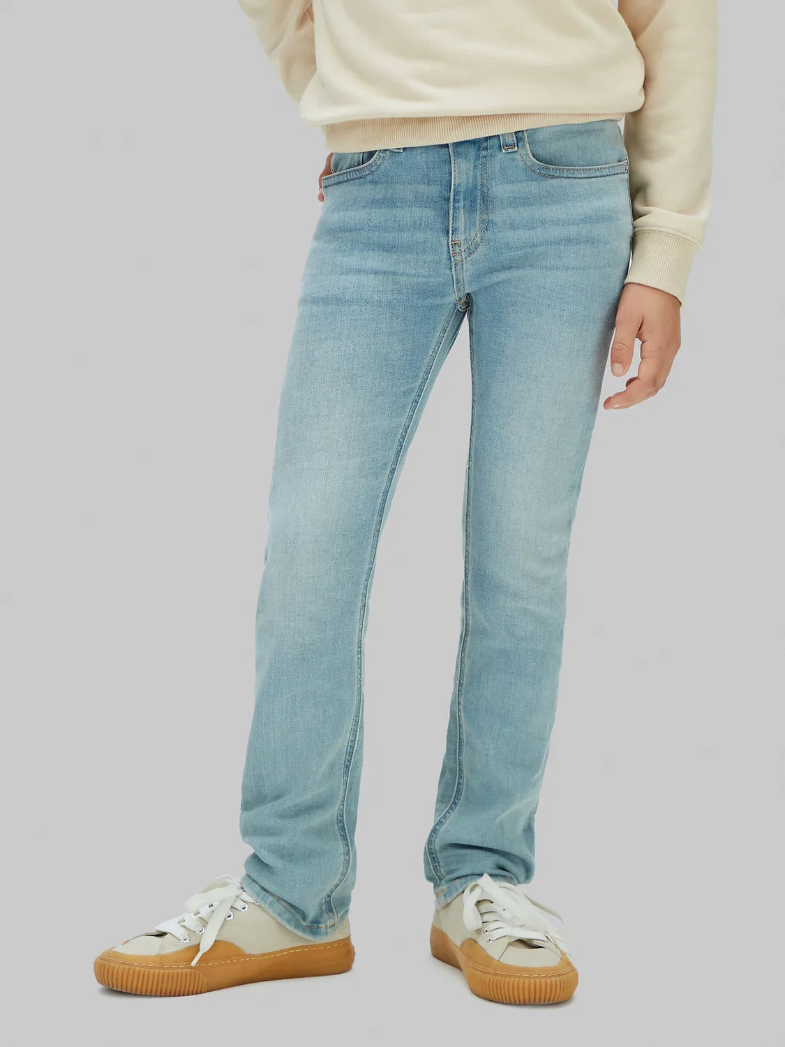 Джинсы Calvin Klein Jeans классические, синего цвета — фото 2