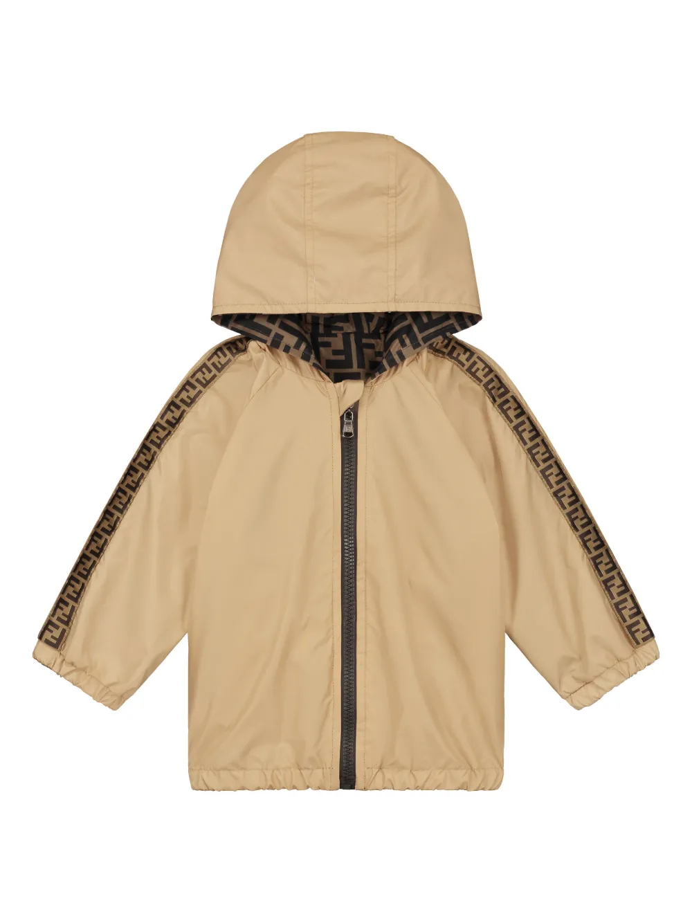 

Куртка с монограммой FENDI KIDS, нейтральный