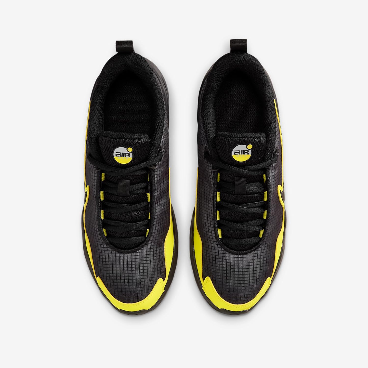 Кроссовки Nike Air Max Nova для детей и подростков, черный/желтый — фото 4