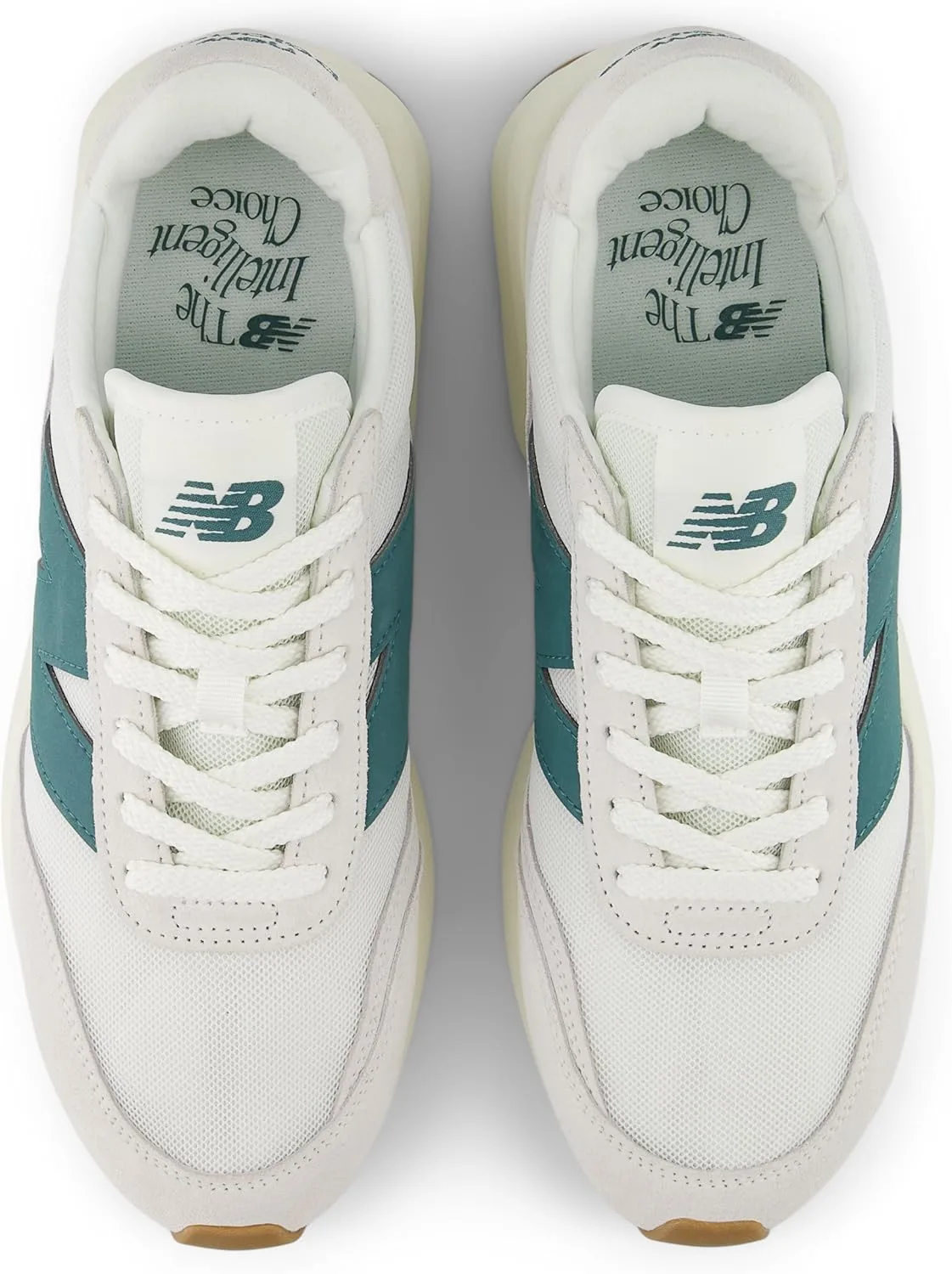 Кроссовки New Balance Unisex 370, белый — фото 4