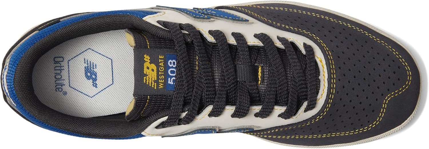 Мужские кроссовки New Balance Westgate 508 для скейтборда, синий/бежевый/темно-синий — фото 2