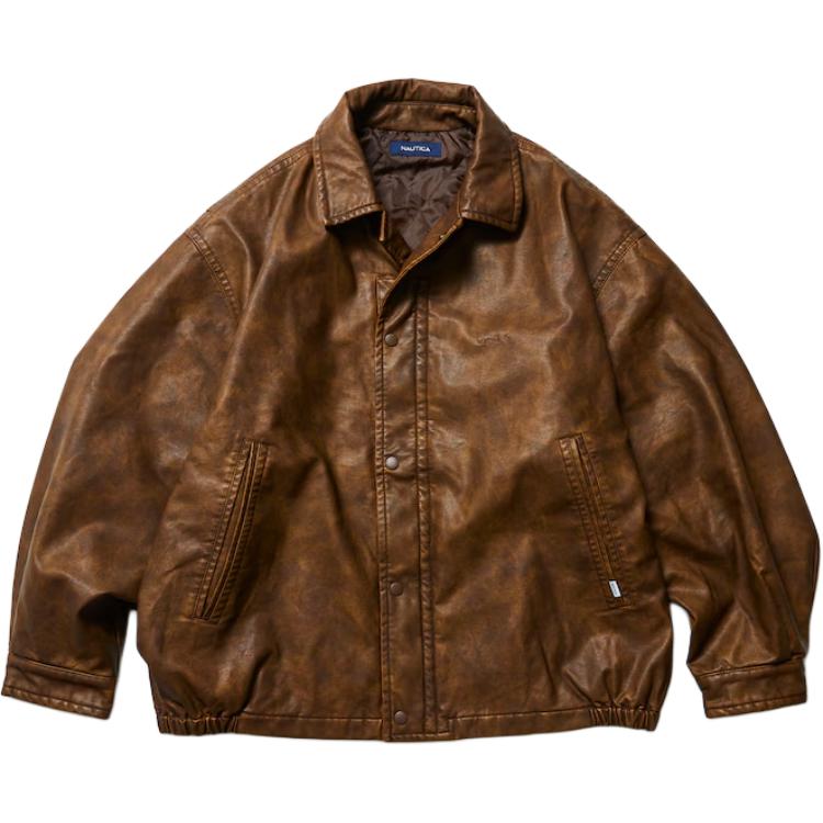 

NAUTICA Кожаная куртка, Brown