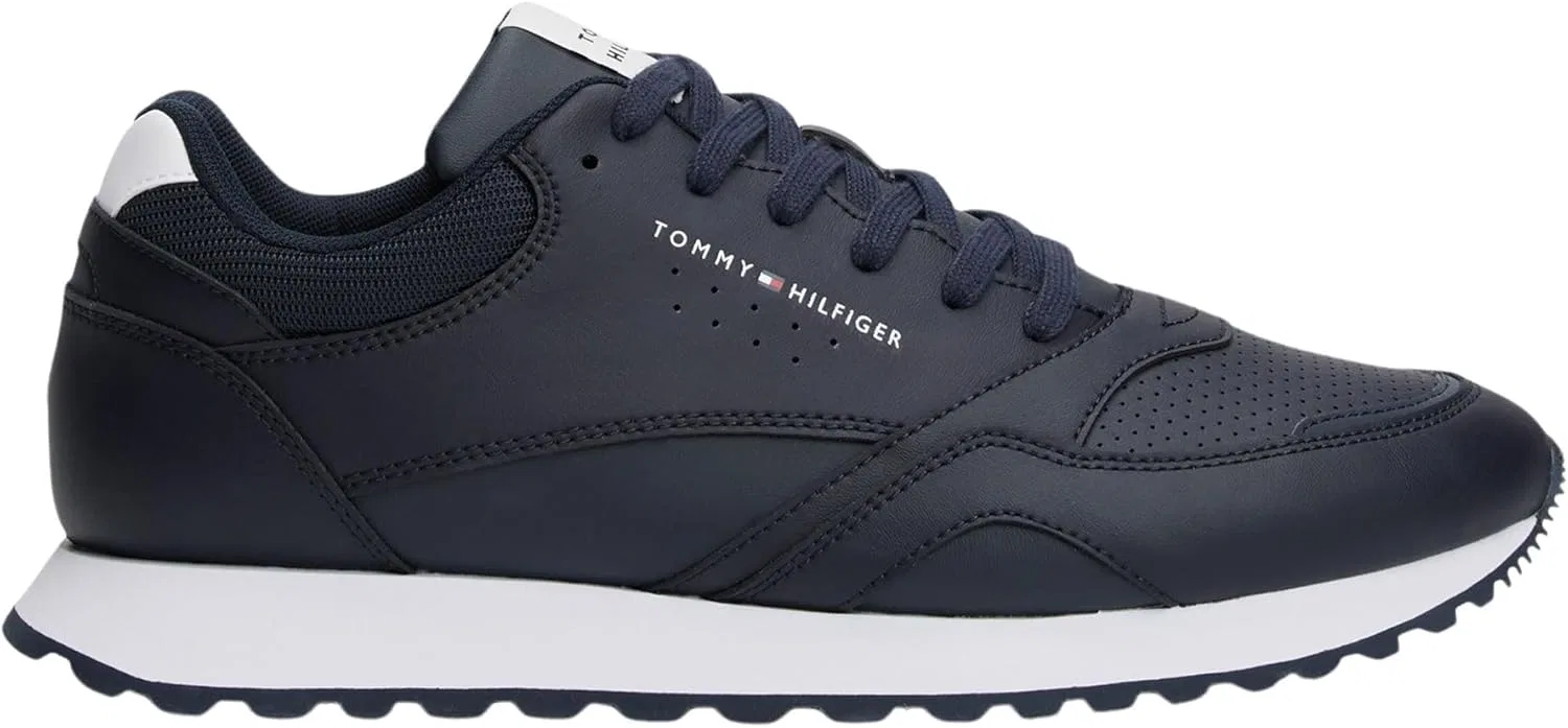 Мужские низкие кроссовки Tommy Hilfiger New Runner Eva LTH ESS Fm0fm05512, Blue Desert Sky — фото 4