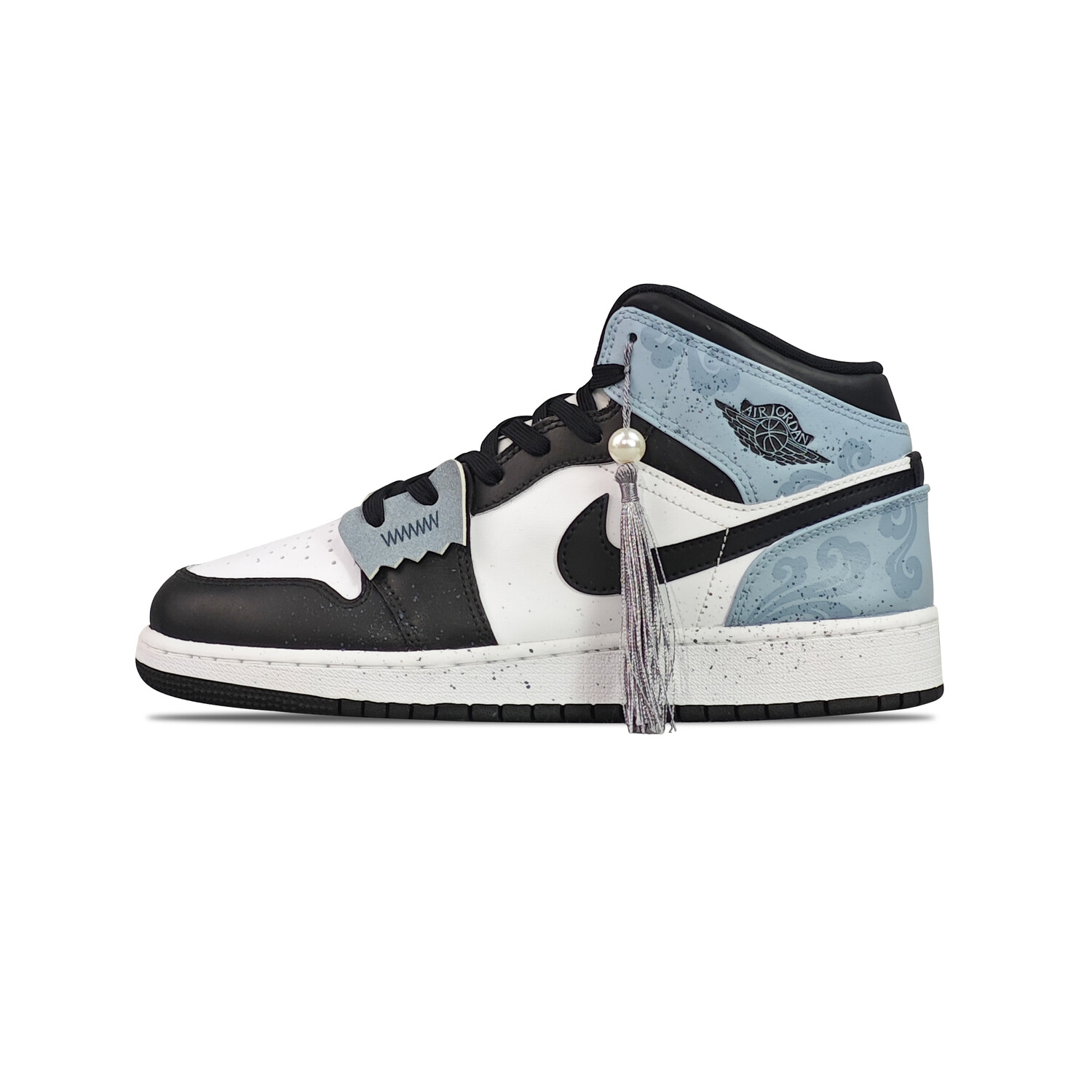 

Баскетбольные кроссовки Air 1 Vintage Men High-Top Blue/White Jordan