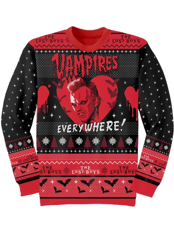 

Lost Boys Детская толстовка "Vampires Everywhere Jumper" черного цвета