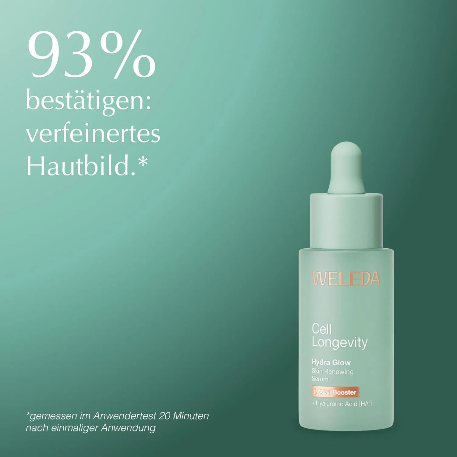 Бустер Weleda — Для лица Cell Longevity Hydra Glow Skin Renewing Serum, 30 мл — фото 3