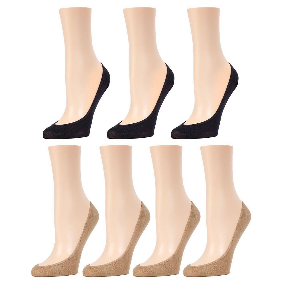 

Микровкладыши для обуви No-Show, 7 шт. MeMoi, цвет Tan Black