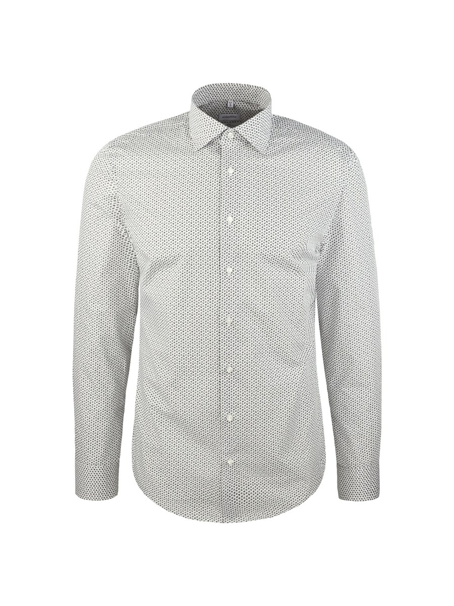 

Рубашка делового кроя Slim Fit SEIDENSTICKER, светло-серый