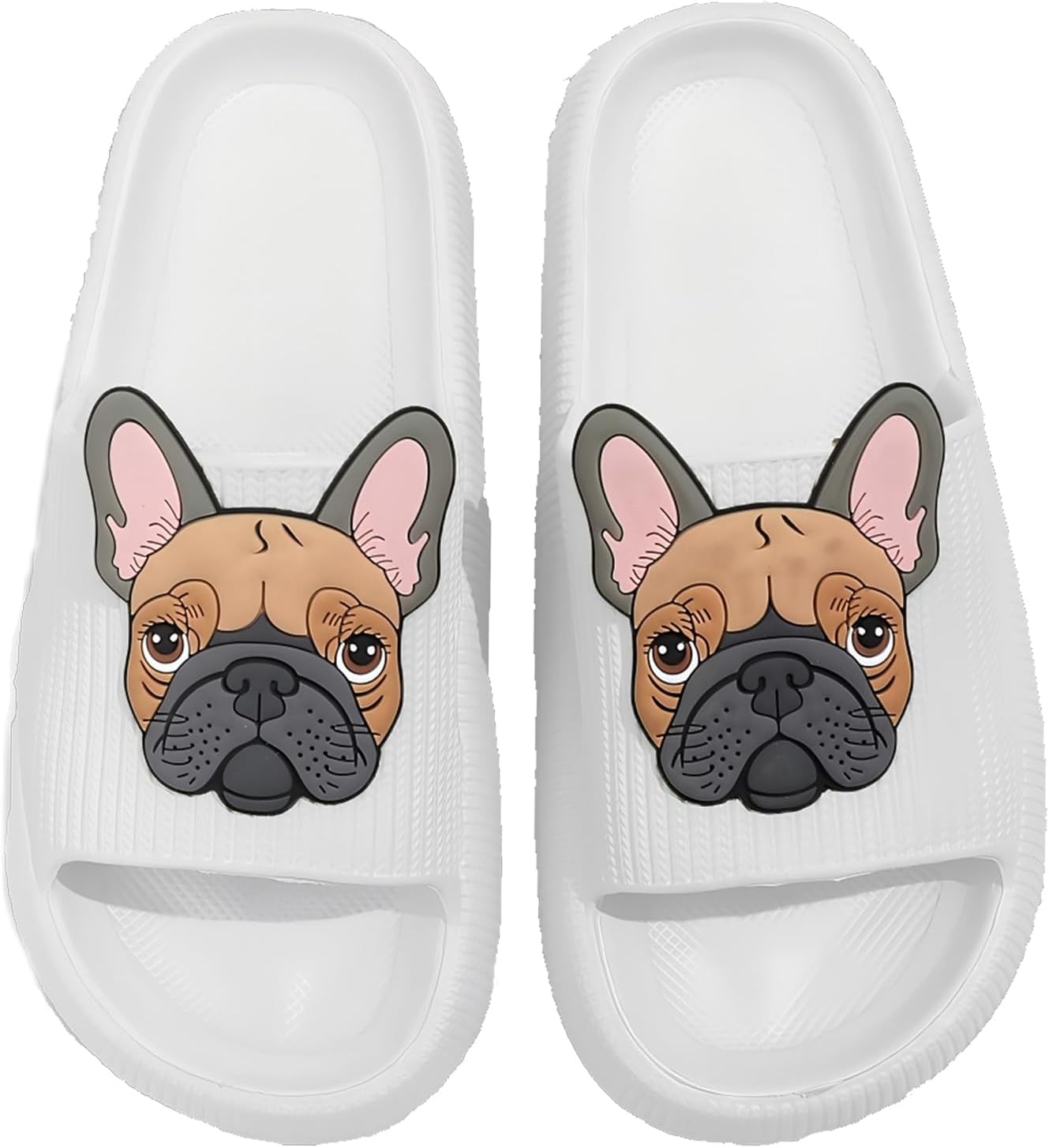 

Женские и мужские тапочки Cloud, шлепанцы для бассейна, душевые, пляжные сандалии, тапочки для ванной, с толстой подошвой, противоскользящие, удобные Nmhoo, белый