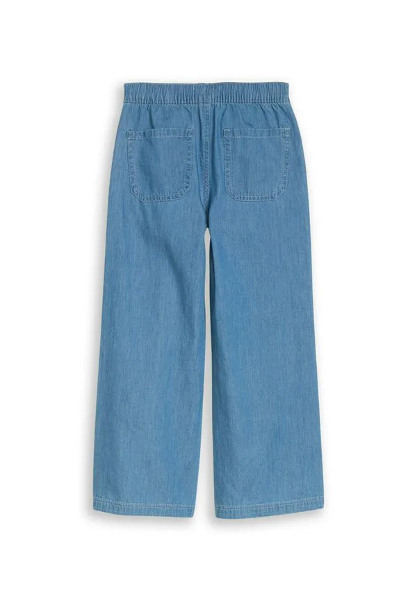 Джинсы свободного кроя с широкими штанинами Tom Tailor, Mid Stone Bright Blue Denim — фото 2