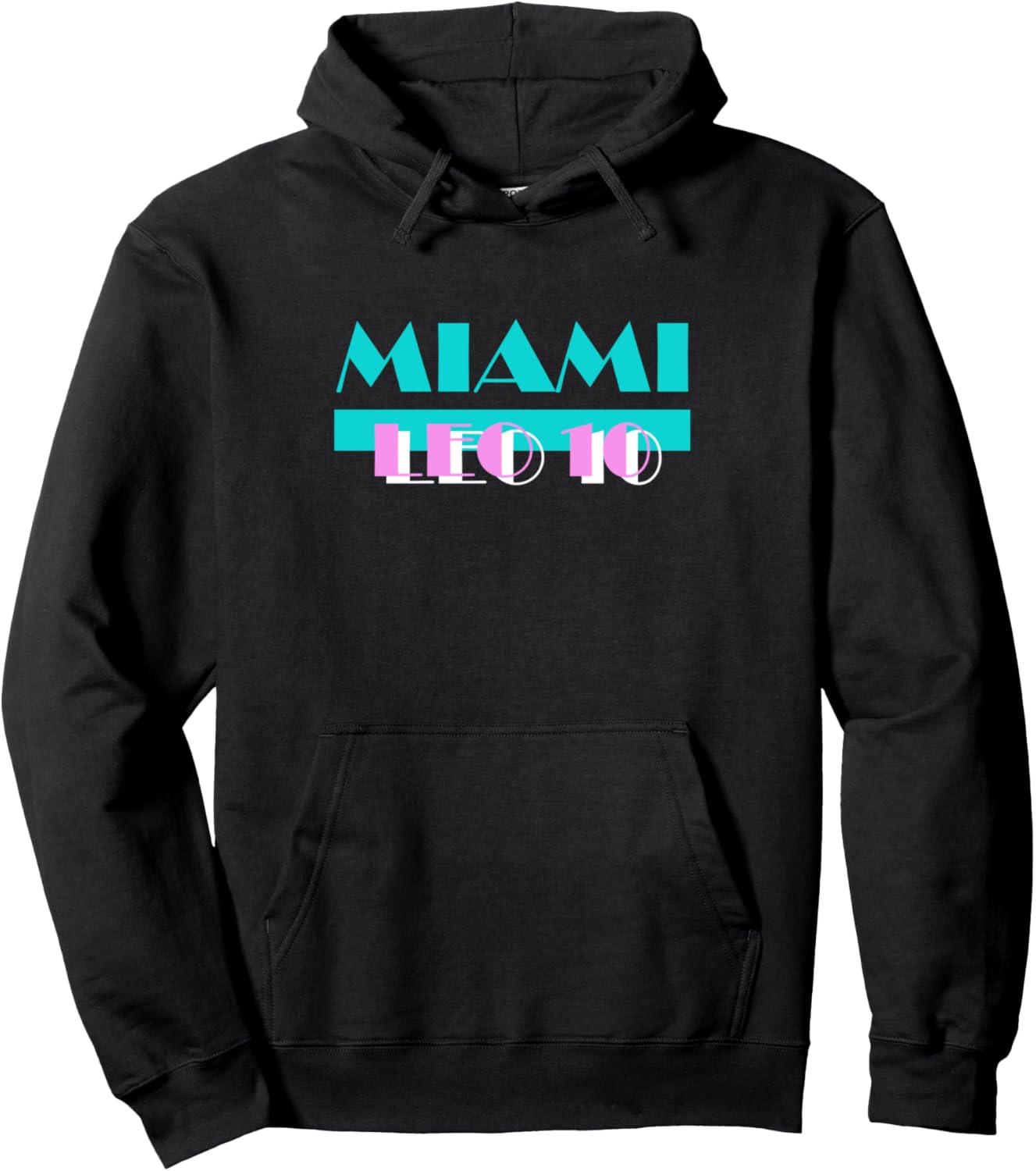 

Толстовка с капюшоном Miami Leo Soccer Fan Related Items Soccer Fans Miami, черный