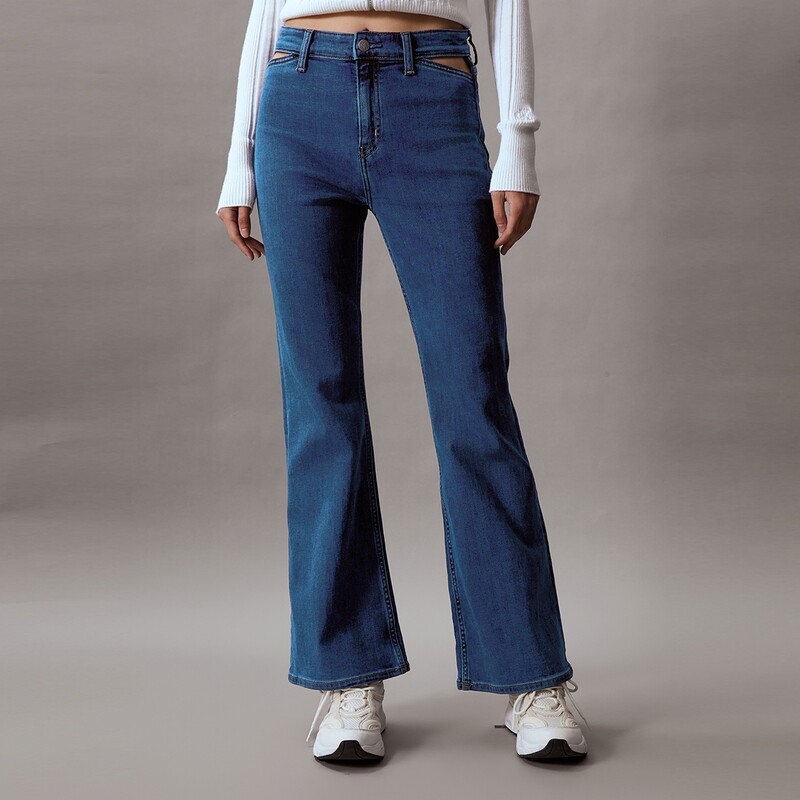 

Джинсы женские Calvin Klein Jeans потертые, синий