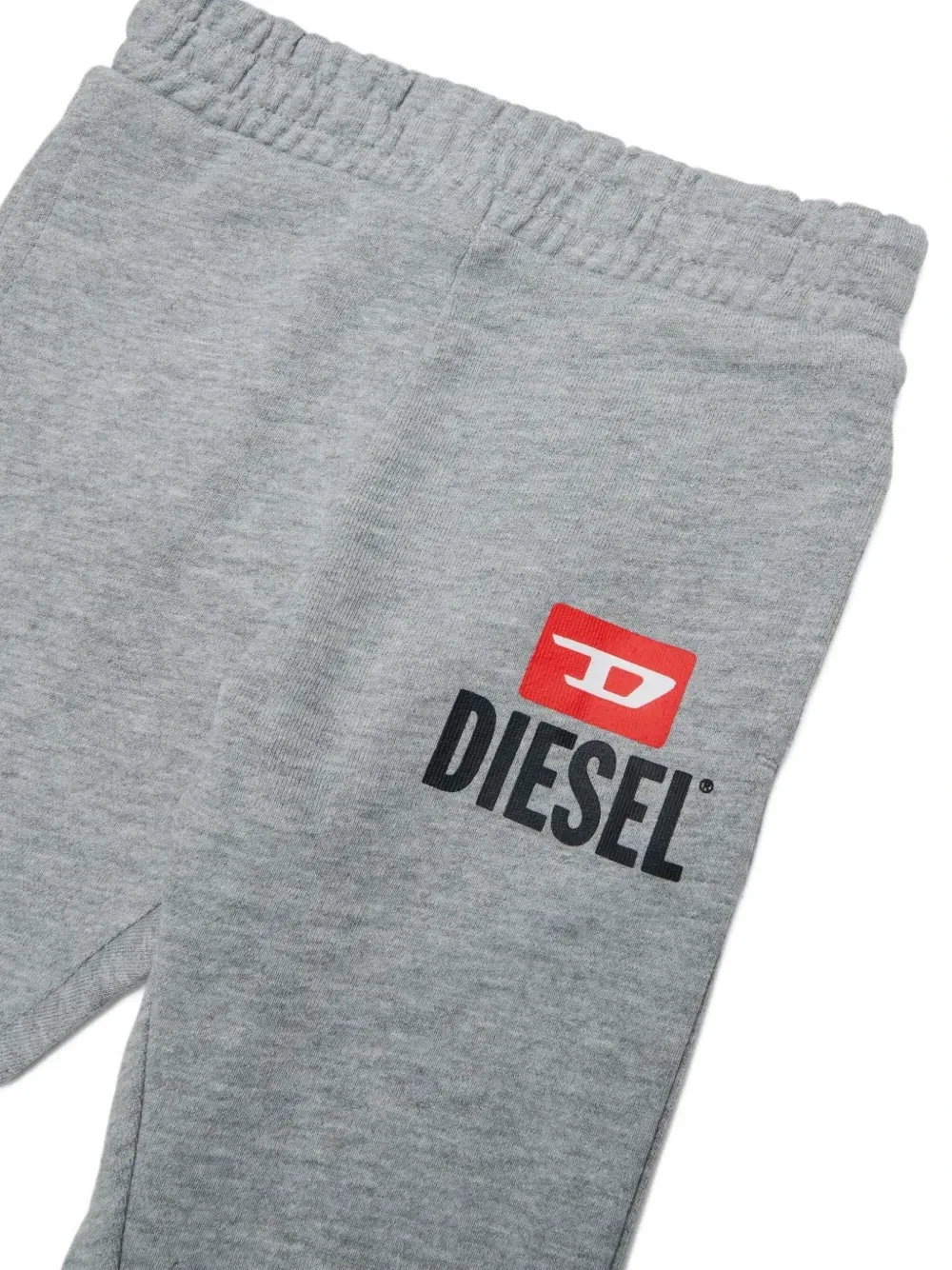 Спортивные брюки с логотипом Diesel Kids, серый — фото 3