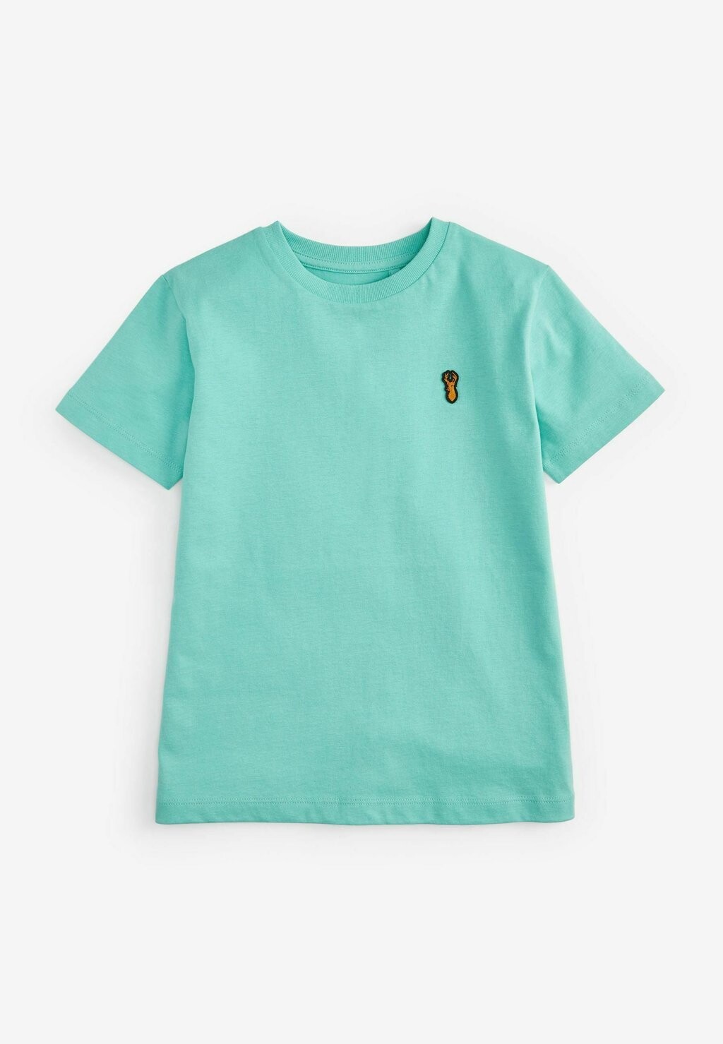 Футболка базовая 4 PACK STAG EMBROIDERED SHORT SLEEVE Next, цвет pastels — фото 2