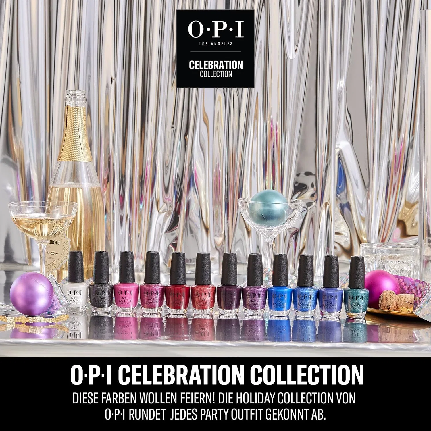 Лак для ногтей «Celebration Collection» от OPI Opi, Turn Bright After Sunset — фото 4