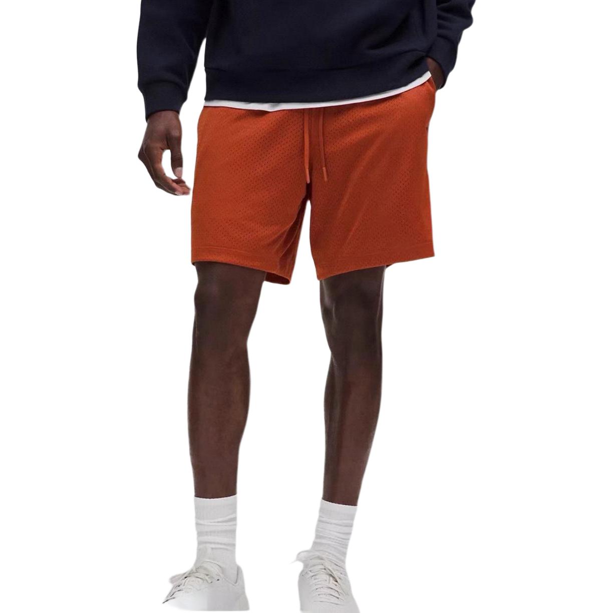 

Спортивные шорты 7' Men's Lululemon, fall rust оранжевый/artn