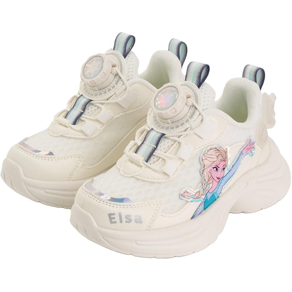 Frozen Series нескользящие и дышащие низкие кеды Casual Shoes для детей Disney, фиолетовый — фото 4