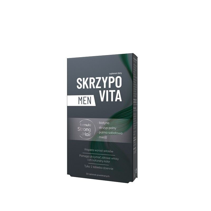 

Skrzypovita Men Tabletki таблетки укрепляющие волосы, кожу, ногти, 30 шт.