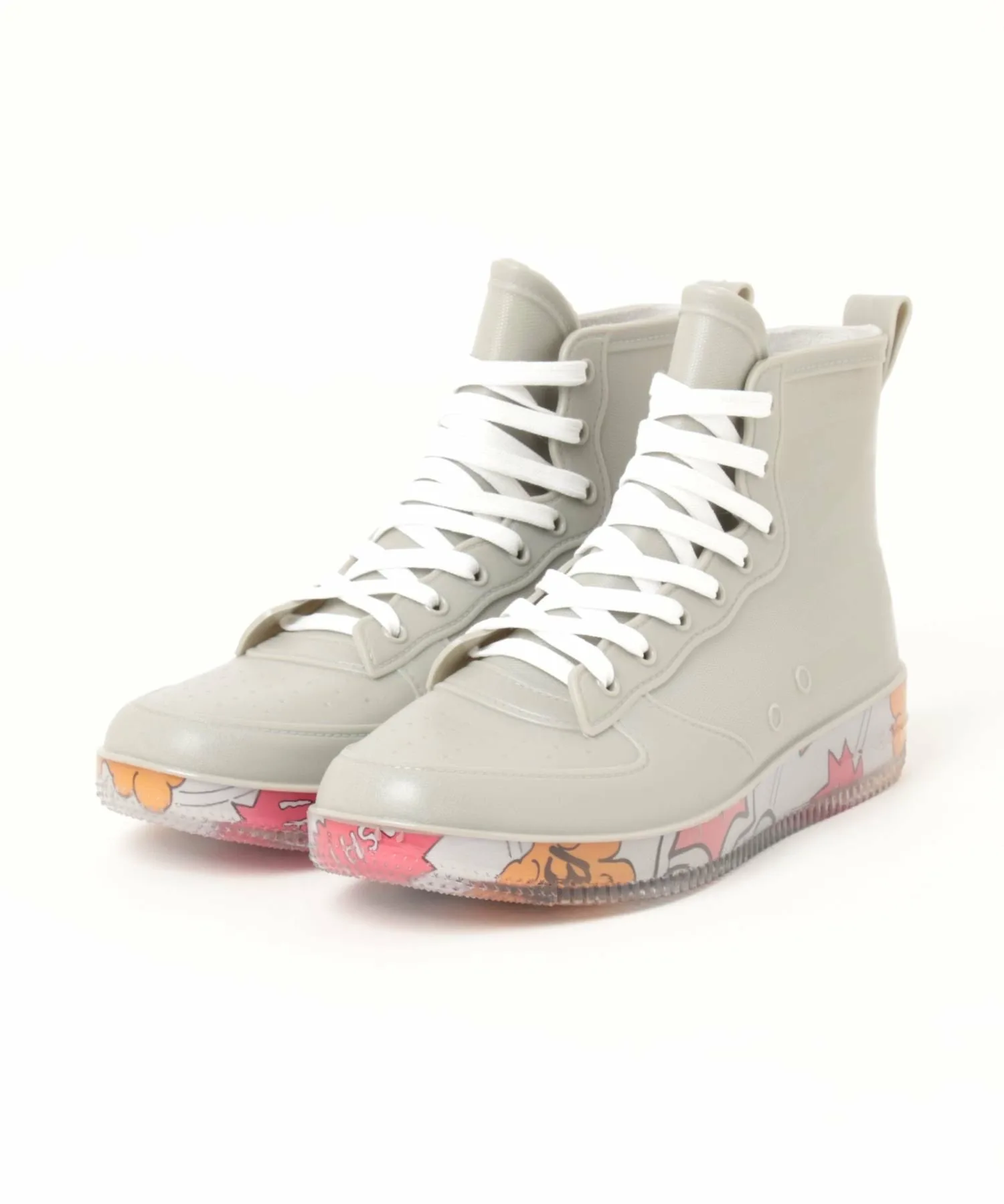 Мужские резиновые сапоги aimoha на шнуровке Aimoha Mens, цвет Gray