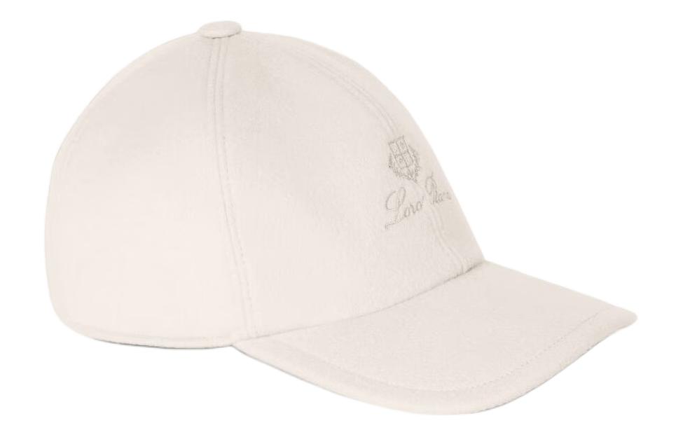 

Loro Piana Бейсболка с вышитым логотипом, White