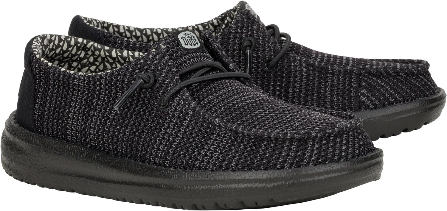 

Кроссовки Hey Dude Kids Wally Stretch Sox, Black