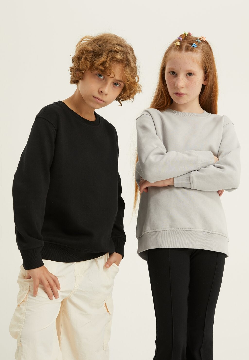

Толстовка Unisex 2 Pack Yourturn Kids, цвет black/mottled light grey