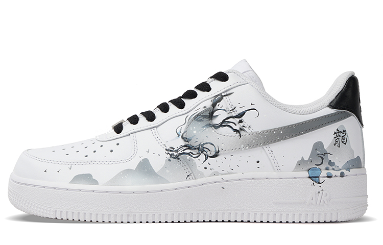 

Мужские кроссовки для скейтбординга Nike Air Force 1, Gray/White