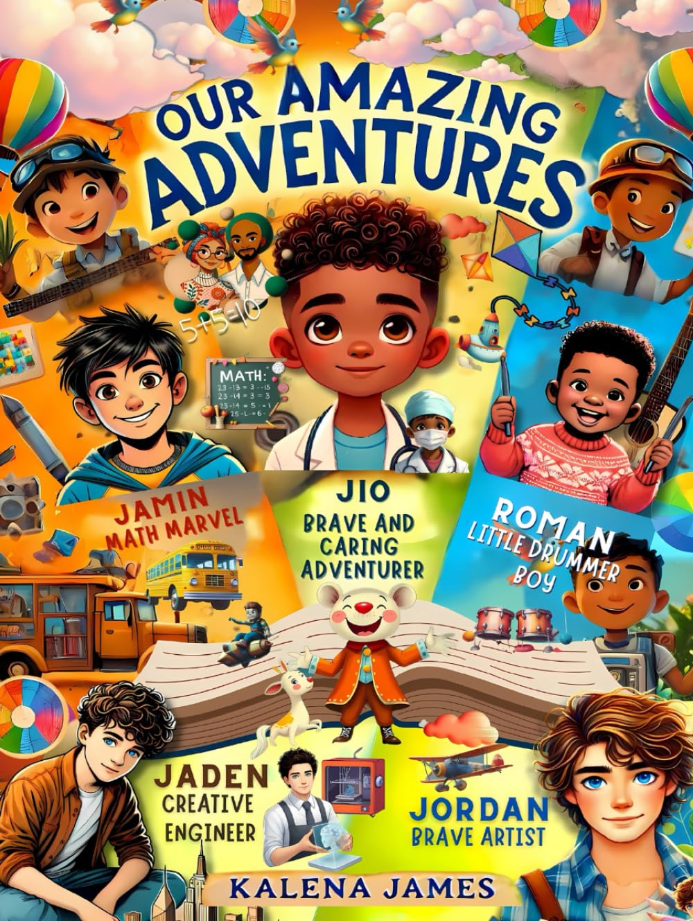 

Our Amazing Adventures: Heartwarming Stories of Our Beloved Grandchildren’s Courage, Love, and Dreams (Independently published)
