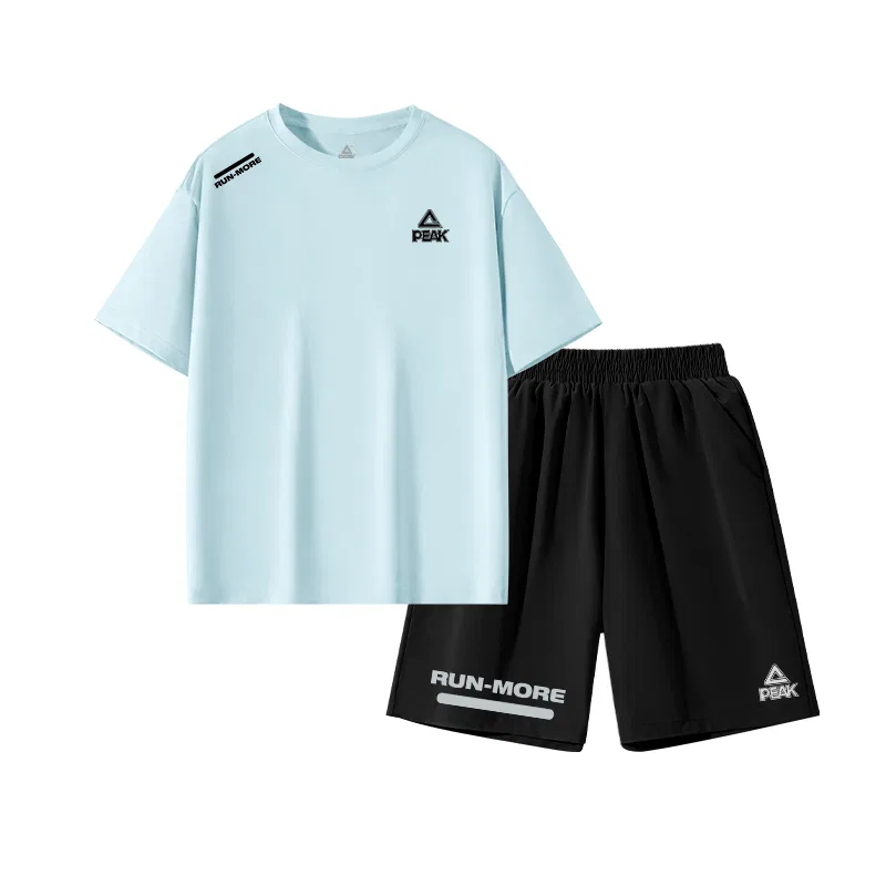 Спортивный костюм для детей PEAK Light Blue/PK Black